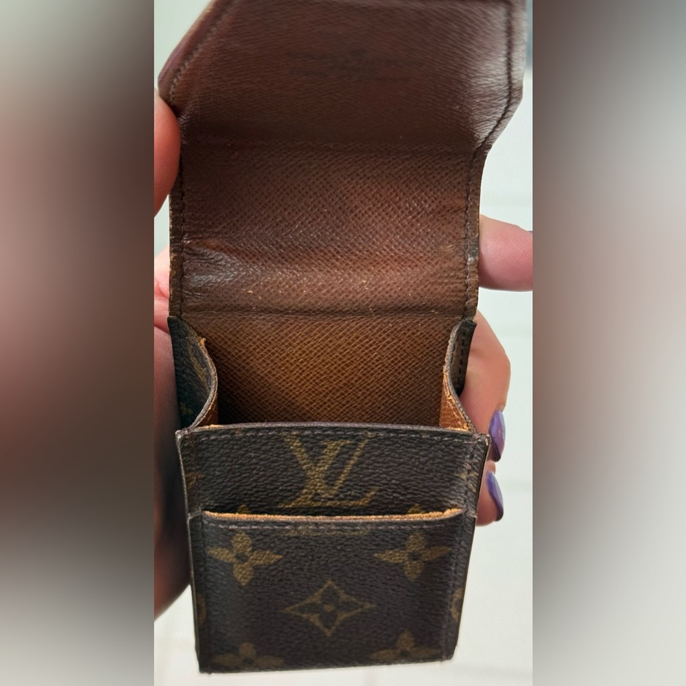 Louis Vuitton monogram etui cigarette/lipgloss case - Picture 8 of 12